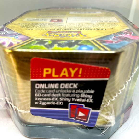 Pokemon 2016 Shiny Kalos Yveltal Ex Collector Tin Set. Brand New Factory Sealed. - Picture 2 of 5